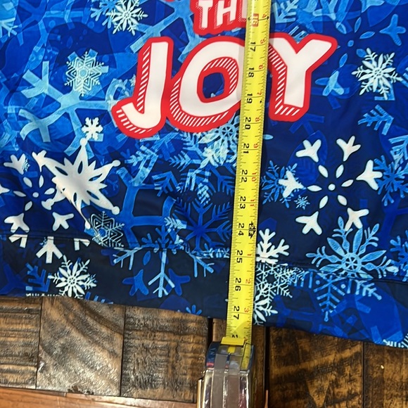 Feel the Joy bright playful holiday Christmas top - Picture 6 of 6